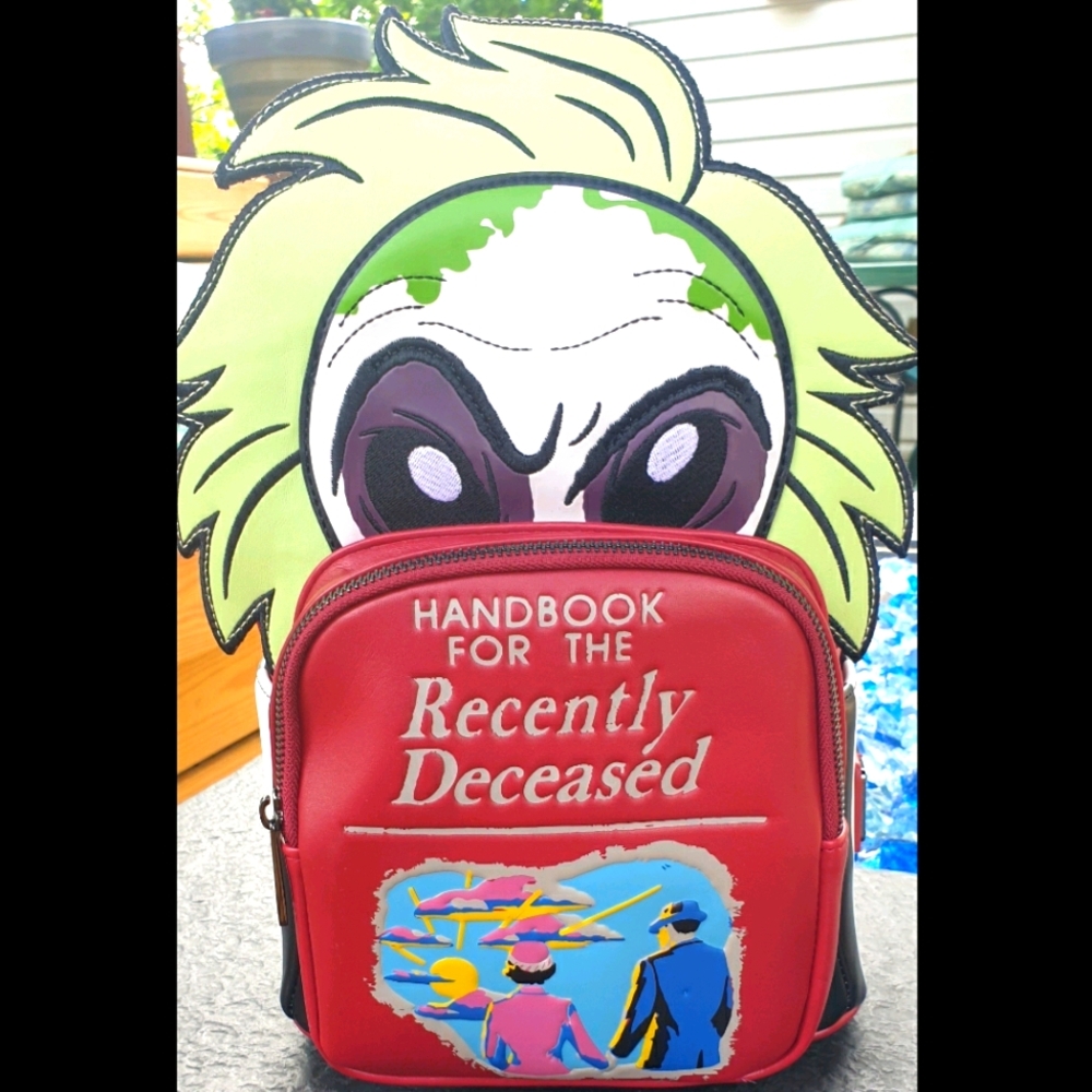 Limited Edition Beetlejuice Loungefly Minibackpack